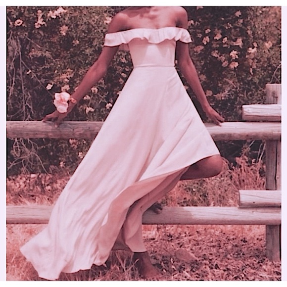 🌷 REFORMATION BLUSH VERBANA MAXI DRESS (NWOT) - Picture 7 of 12